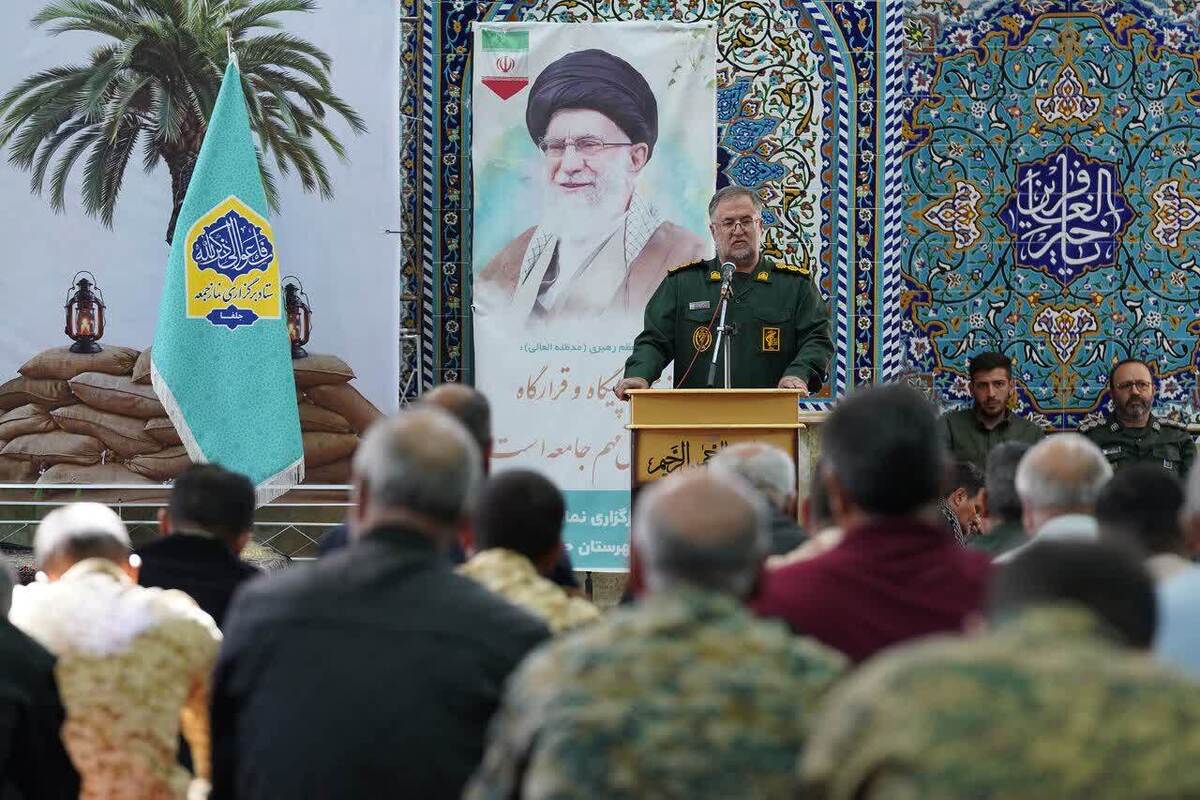 تجلیل از رزمندگان دفاع مقدس و جبهه مقاومت شهرستان جلفا