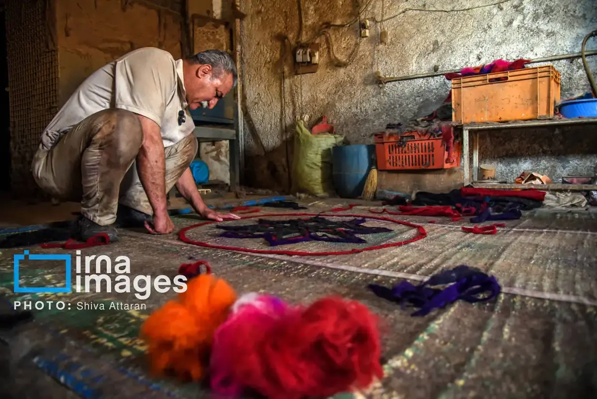 نمدمالی هنر کهن در غبار فراموشی