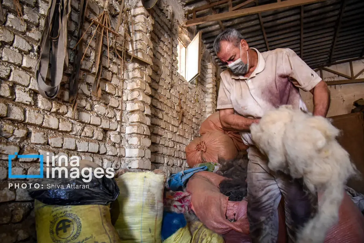 نمدمالی هنر کهن در غبار فراموشی