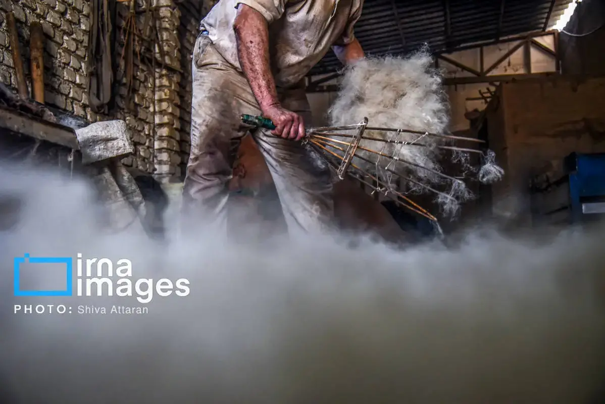 نمدمالی هنر کهن در غبار فراموشی