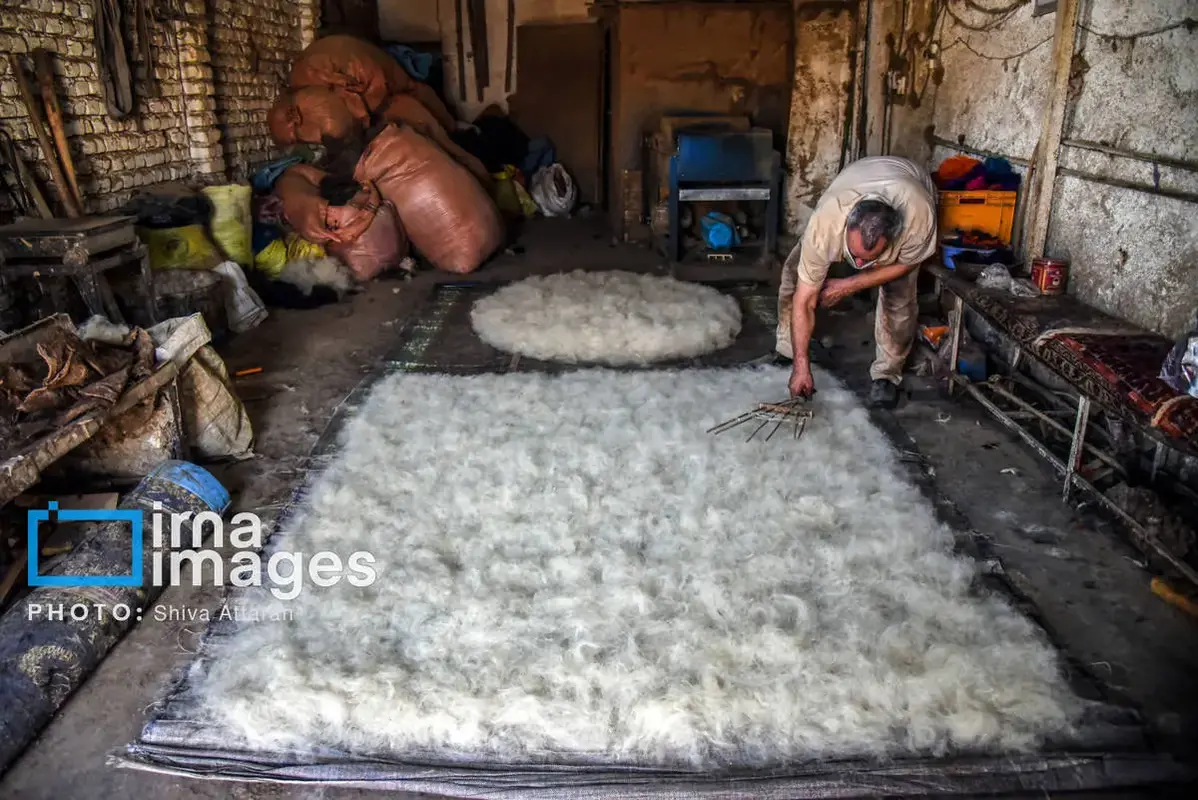 نمدمالی هنر کهن در غبار فراموشی