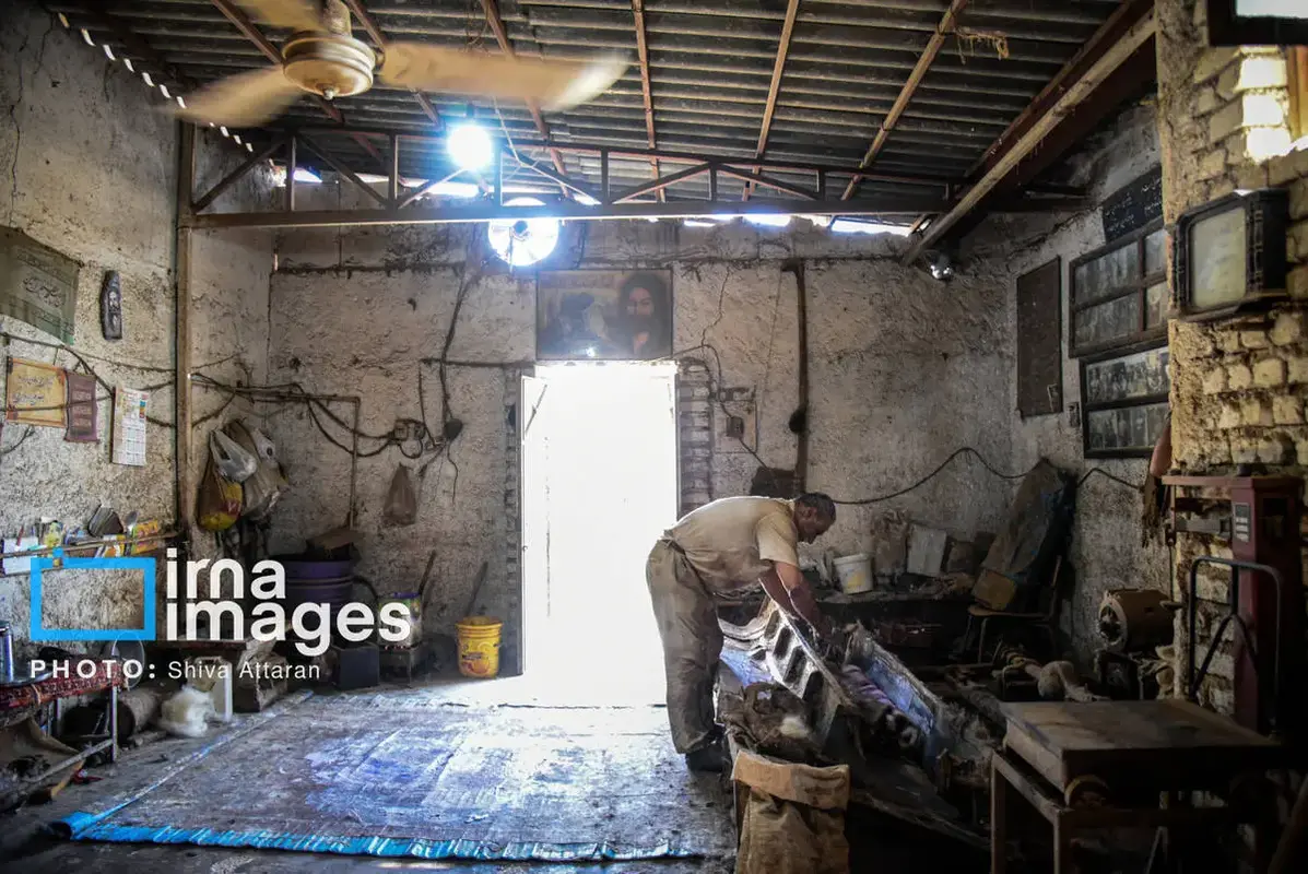 نمدمالی هنر کهن در غبار فراموشی