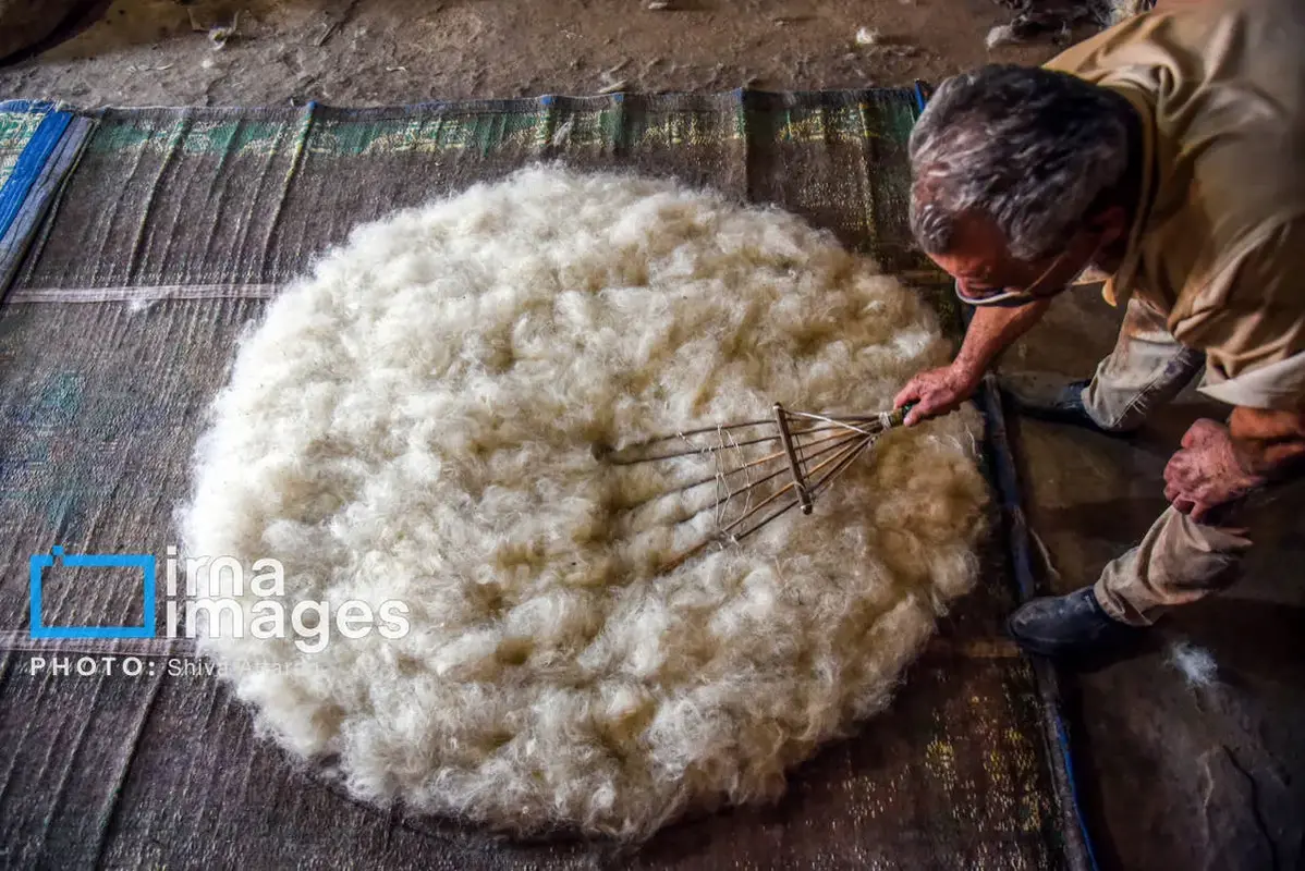 نمدمالی هنر کهن در غبار فراموشی