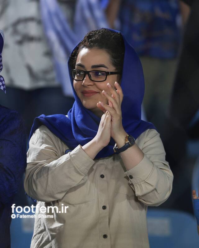 هواداران زن استقلال پرچم‌دار امید در شب ناکامی