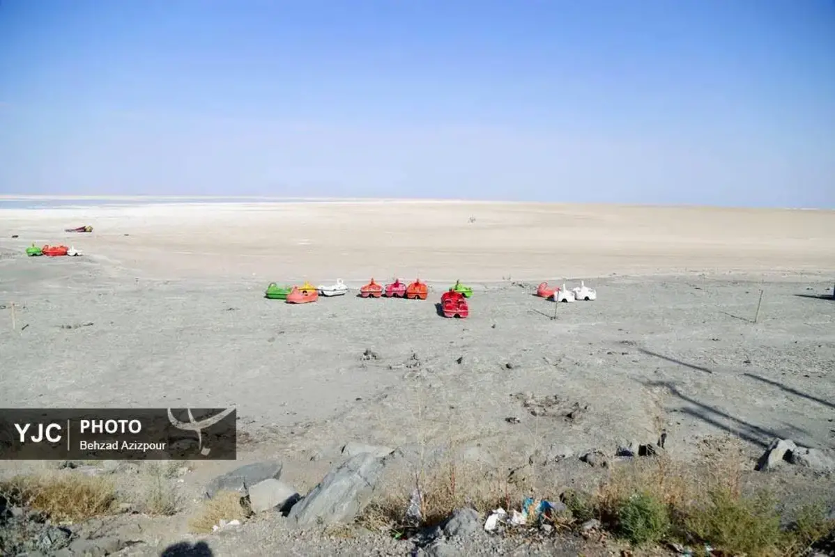 دریاچه ارومیه نفس‌های آخر را می‌کشد