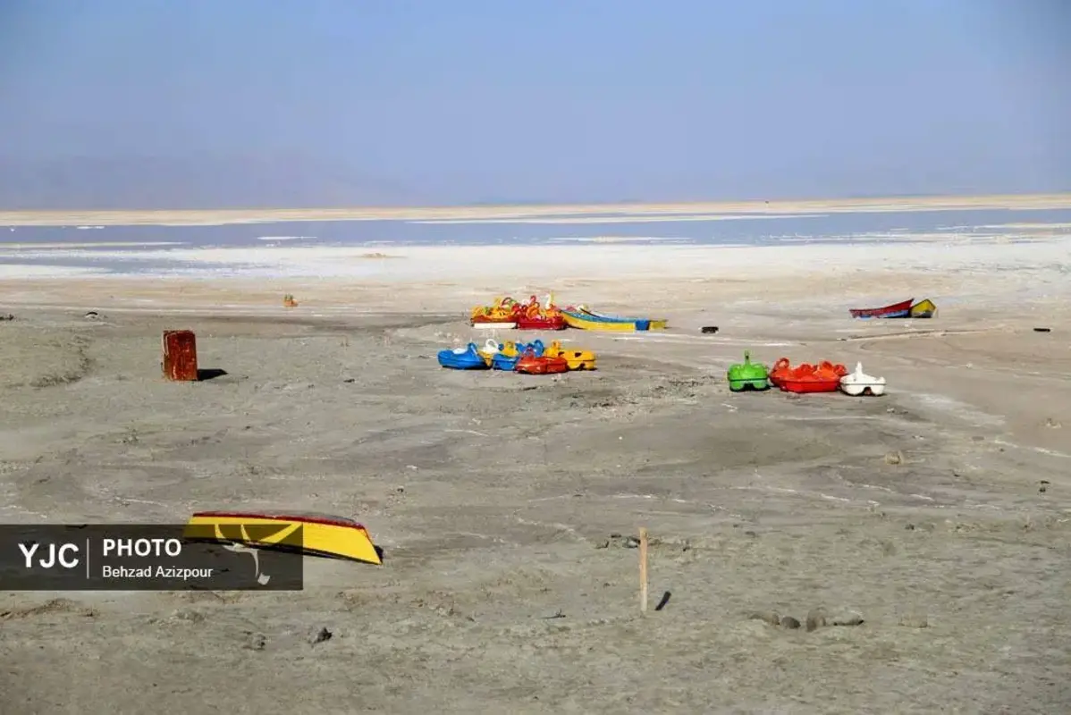 دریاچه ارومیه نفس‌های آخر را می‌کشد