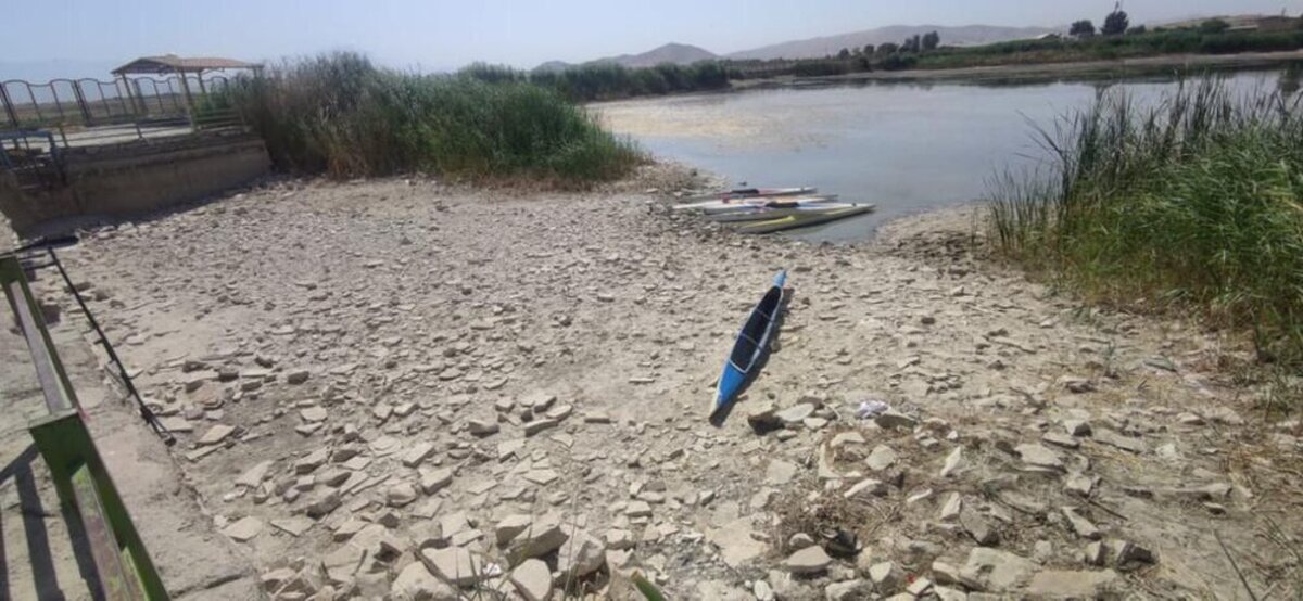 سراب نیلوفر کرمانشاه خشک شد