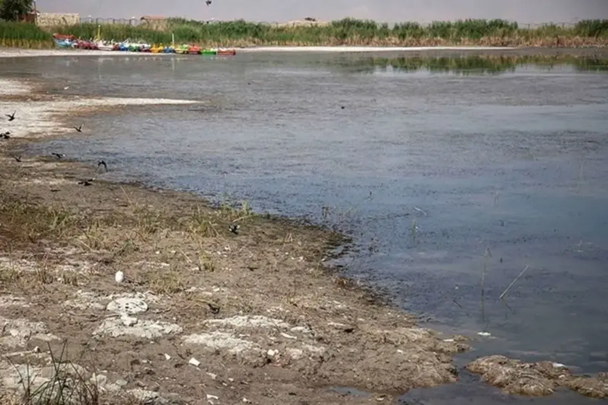 سراب نیلوفر کرمانشاه خشک شد