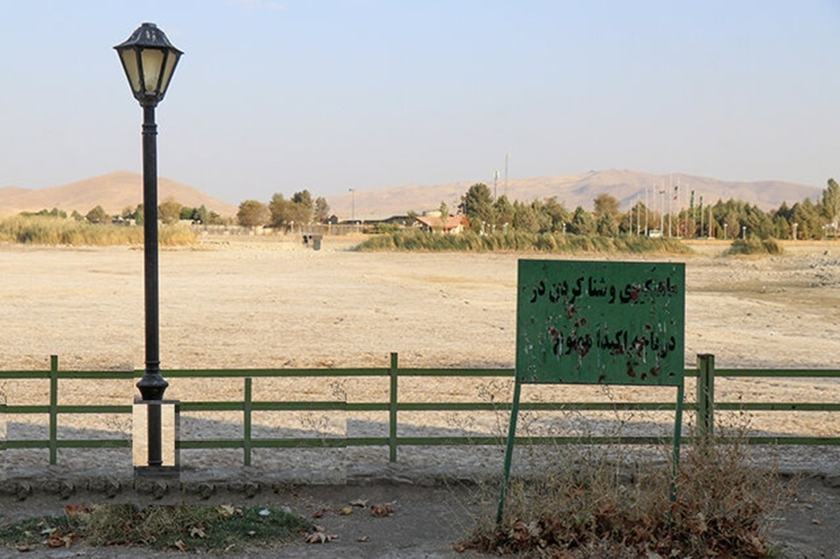 سراب نیلوفر کرمانشاه خشک شد