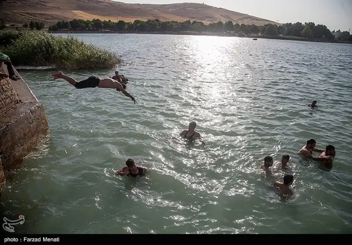 سراب نیلوفر کرمانشاه خشک شد