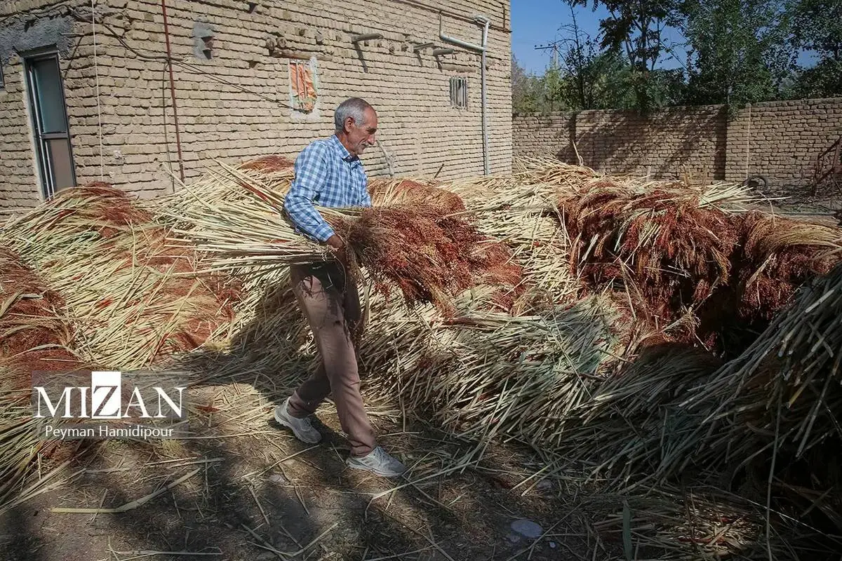 هنر ماندگار جاروبافی در خراسان شمالی