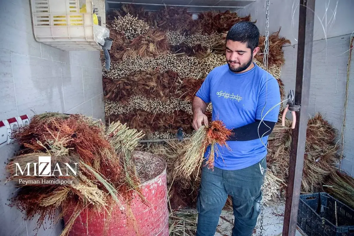 هنر ماندگار جاروبافی در خراسان شمالی