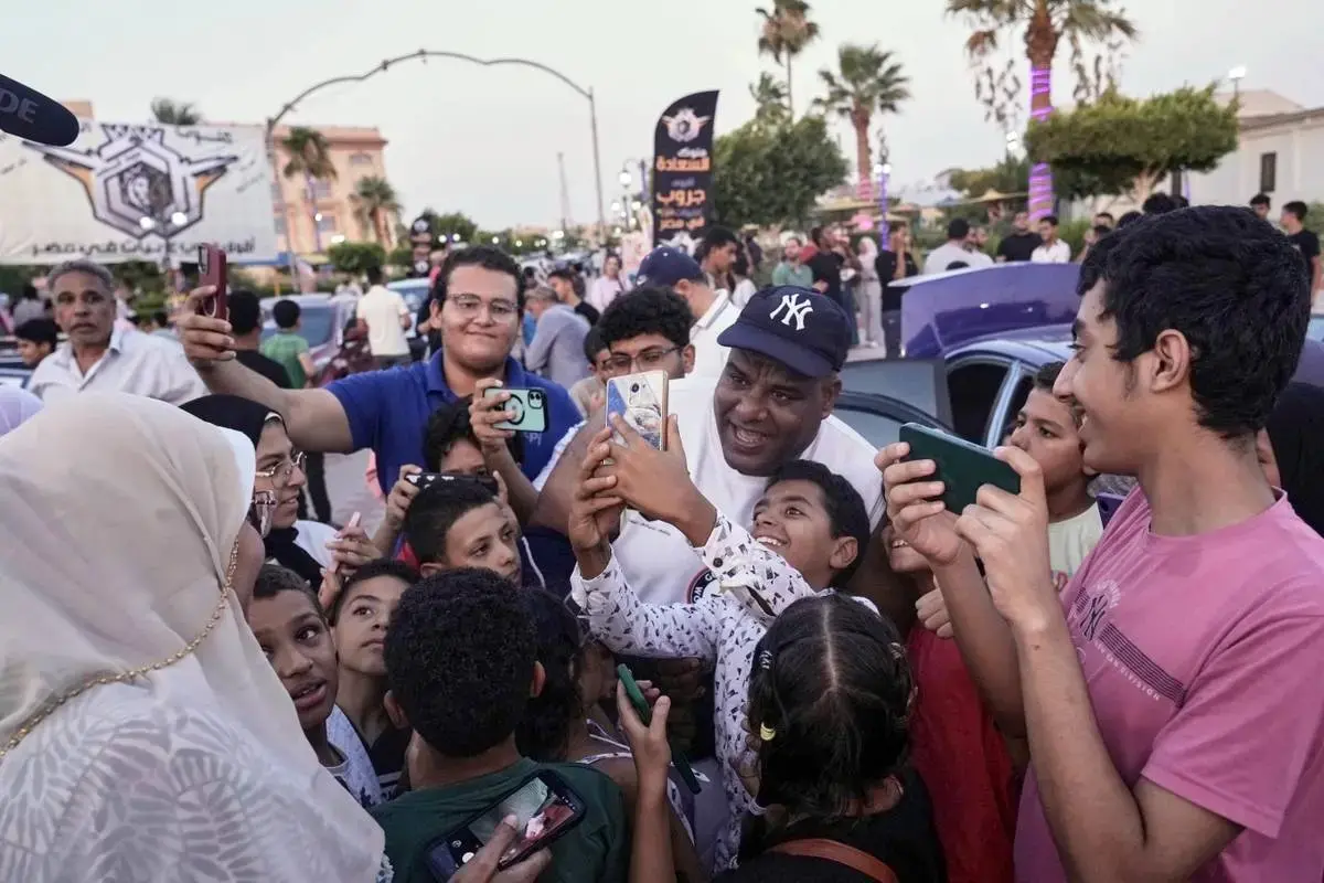 مرد آهنین مصر با نیروی شگفت‌انگیز