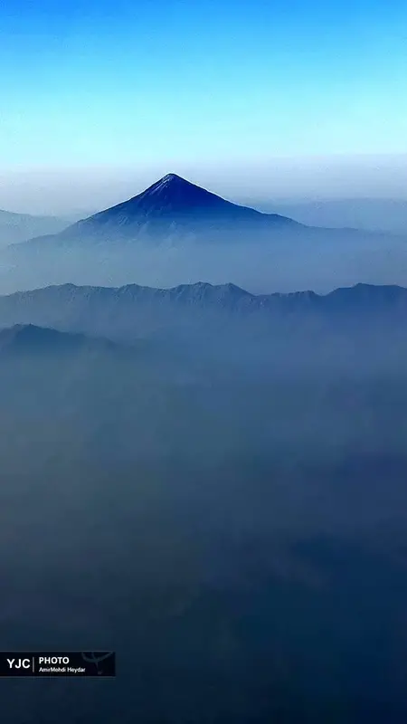 سکوت سپید دماوند در هیاهوی آلودگی