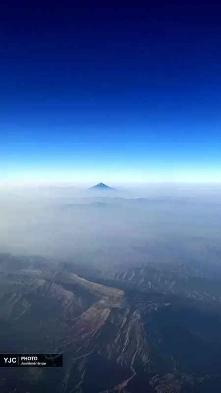 سکوت سپید دماوند در هیاهوی آلودگی