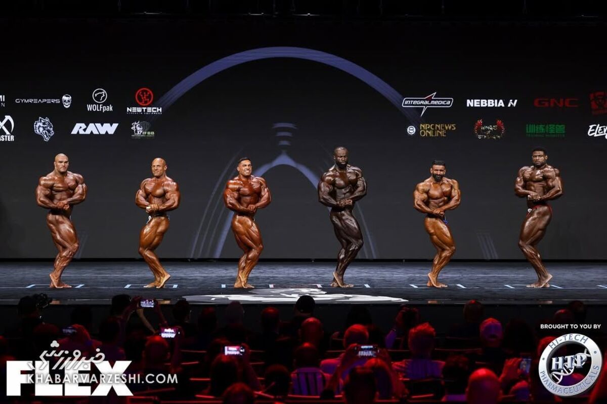 عکس/ فیگور‌های هادی چوپان در مسترالمپیا ۲۰۲۵