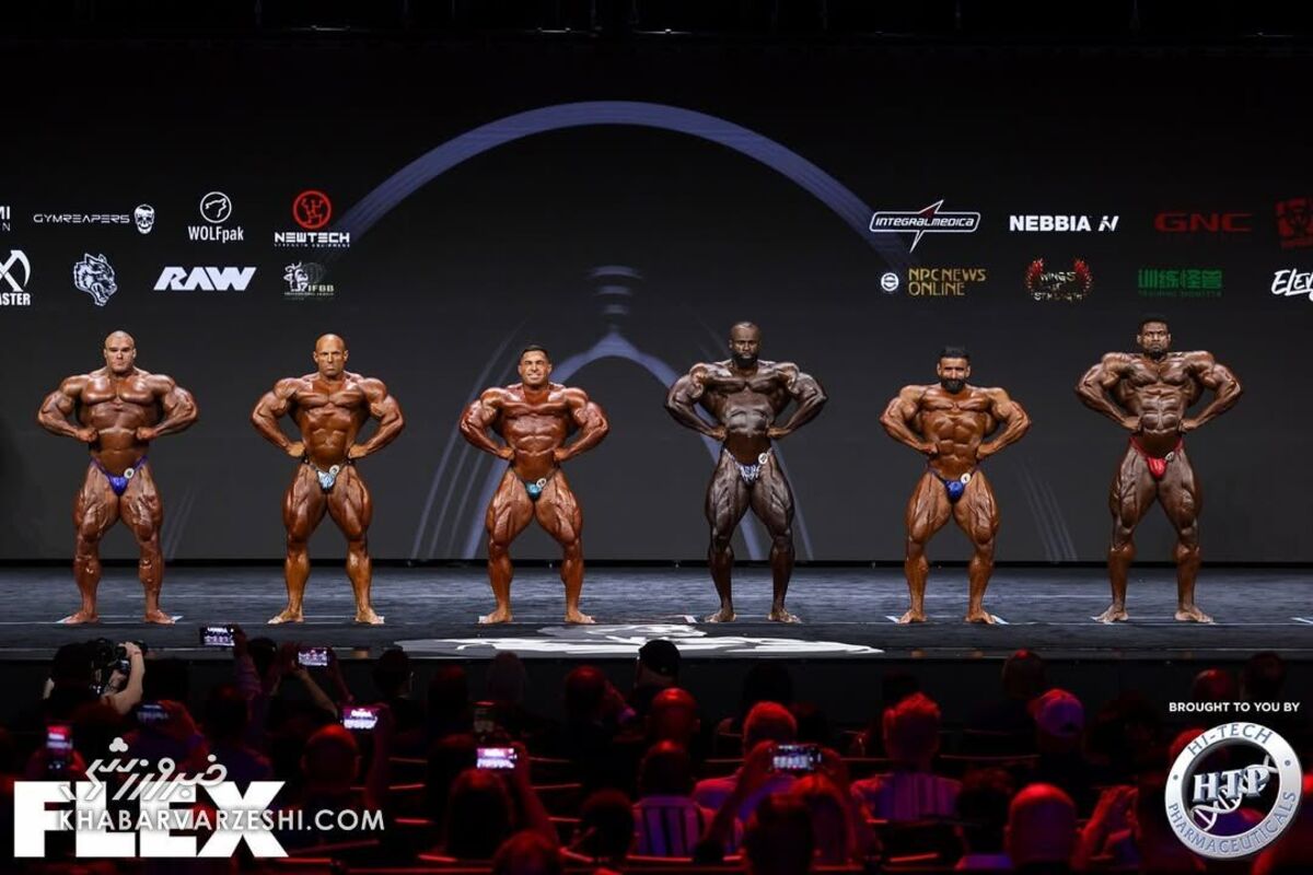 عکس/ فیگور‌های هادی چوپان در مسترالمپیا ۲۰۲۵