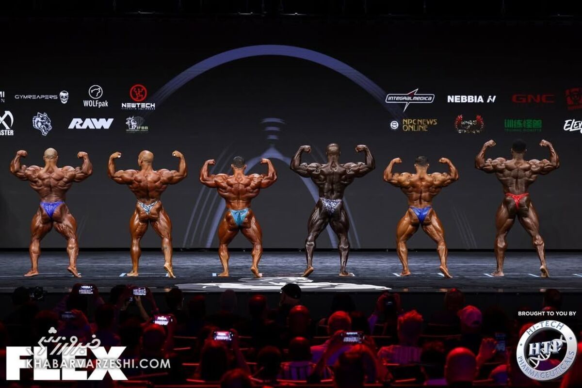 عکس/ فیگور‌های هادی چوپان در مسترالمپیا ۲۰۲۵