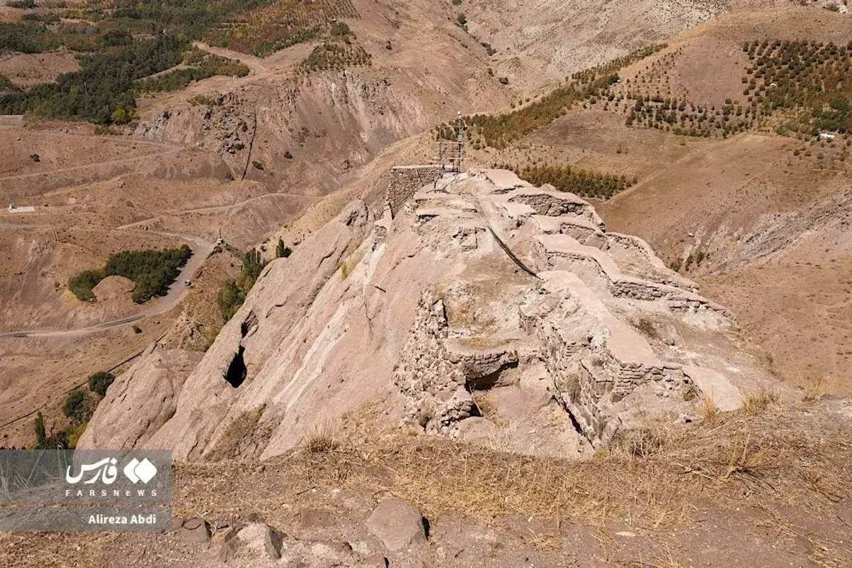 بازدید نماینده یونسکو از قلعه الموت