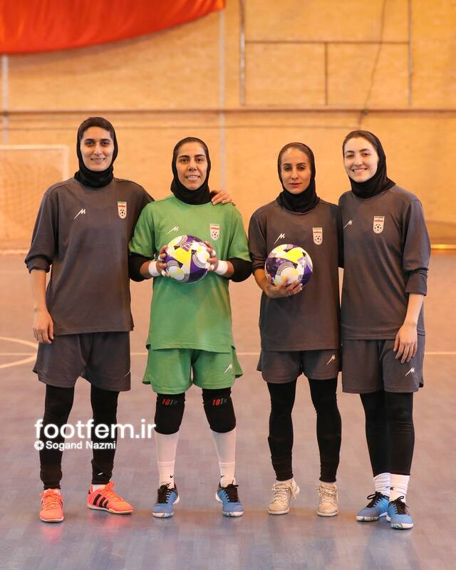 توپ جام جهانی زیر پای بانوان فوتسال ایران