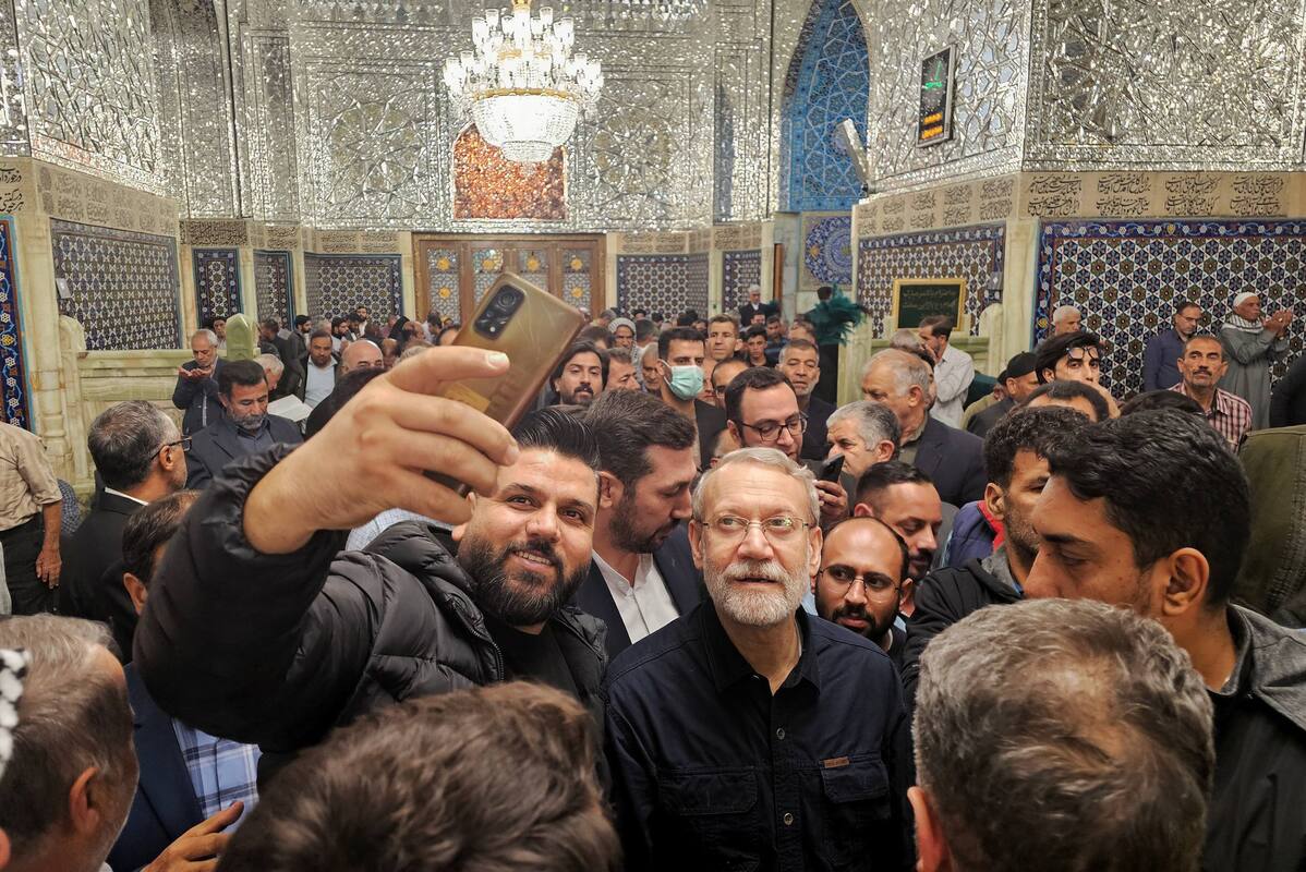 لاریجانی از روسیه یکسره به مشهد رفت