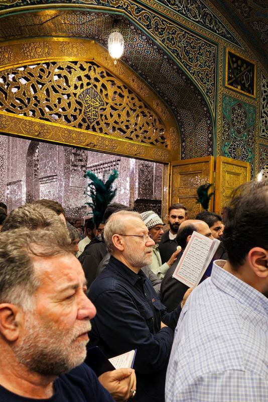 لاریجانی از روسیه یکسره به مشهد رفت