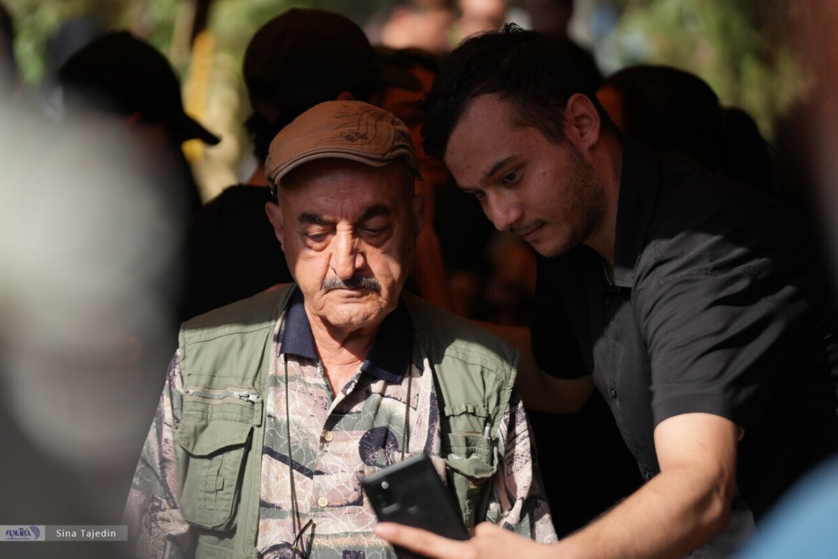 چهره‌های مشهور در مراسم خاکسپاری سعید مظفری