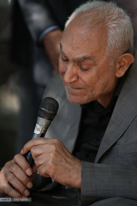 چهره‌های مشهور در مراسم خاکسپاری سعید مظفری