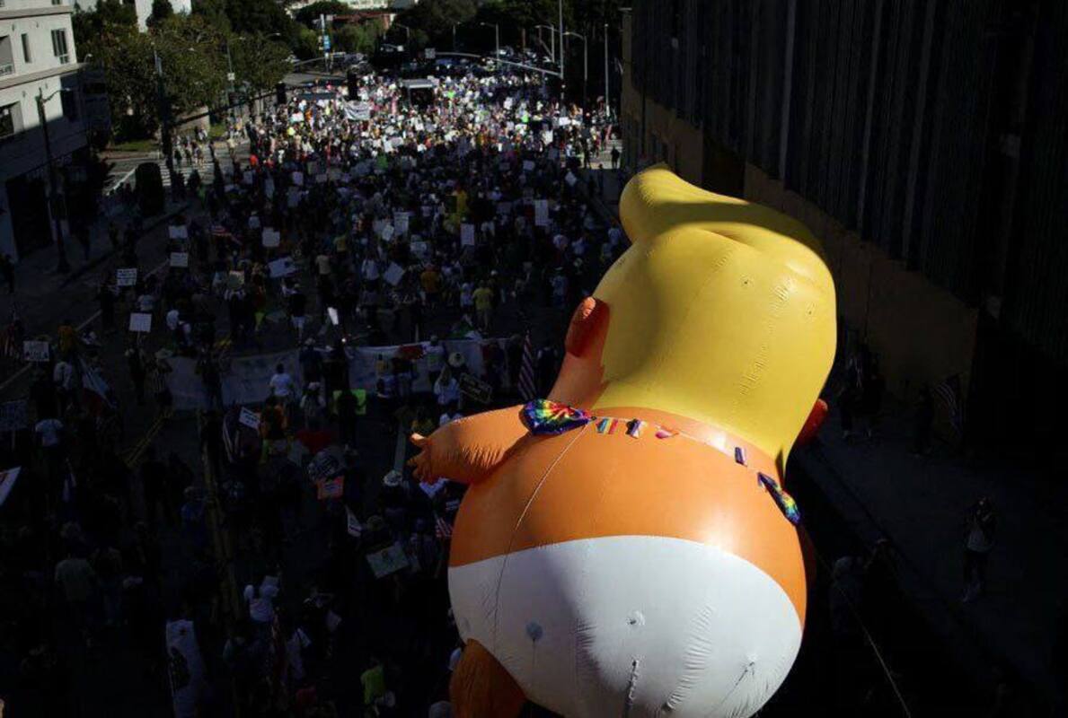 تظاهرات ضد پادشاهی ترامپ