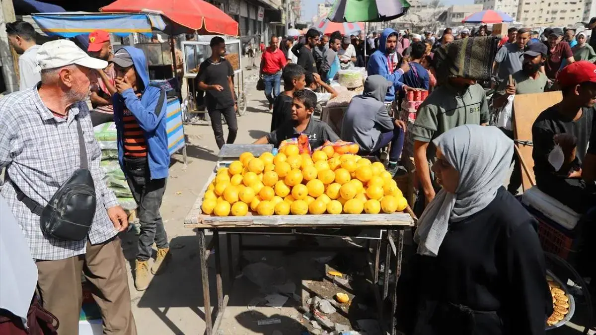 جان دوباره بازار‌های غزه پس از آتش بس