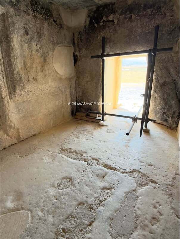 تصاویر حیرت انگیز از درون آرامگاه کوروش که تاکنون دیده نشده‌اند