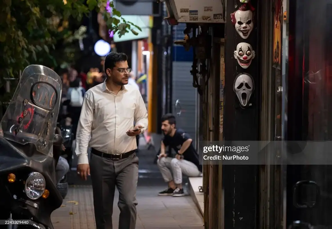 حال و هوای هالووین در خیابان‌های تهران