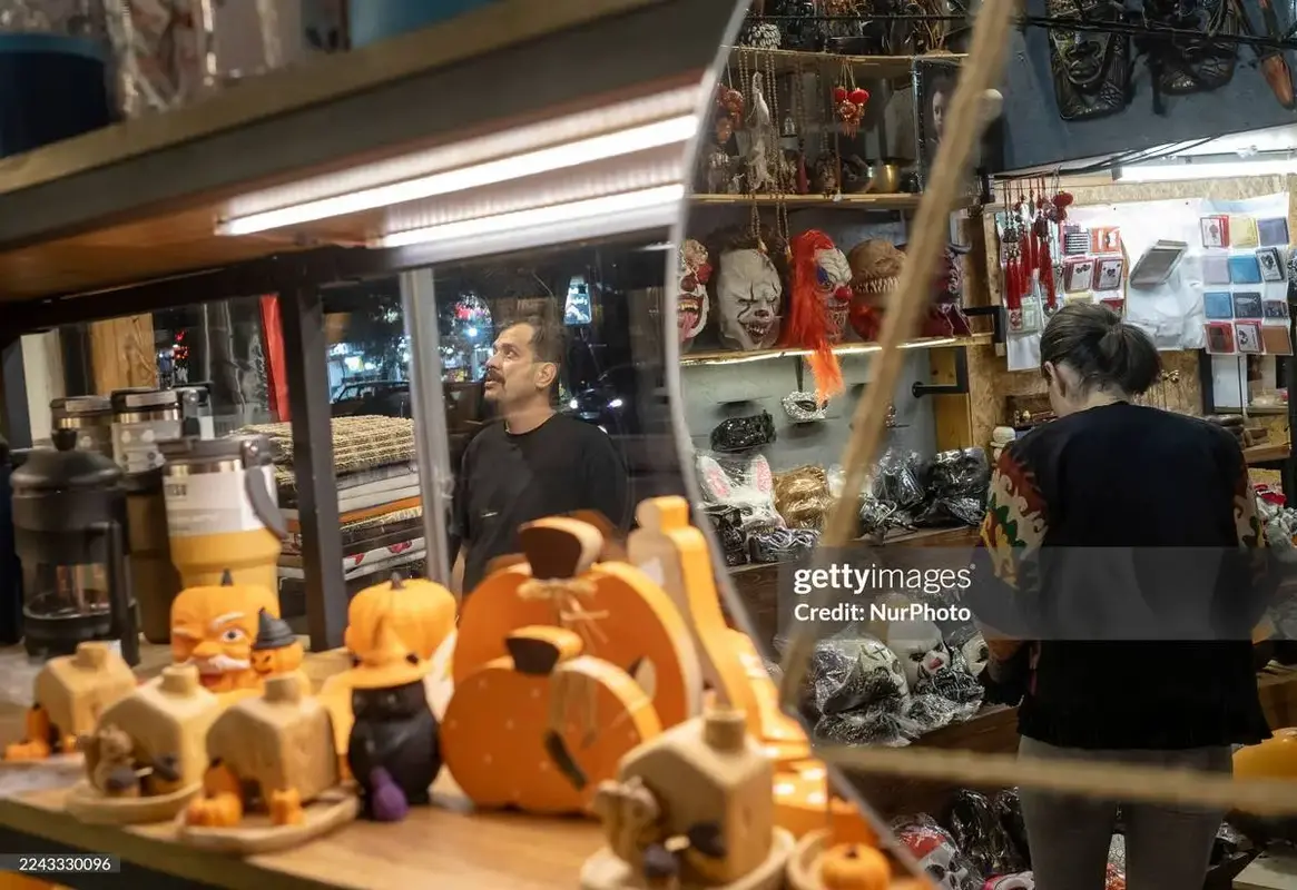 حال و هوای هالووین در خیابان‌های تهران