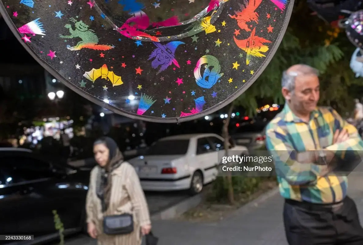 حال و هوای هالووین در خیابان‌های تهران