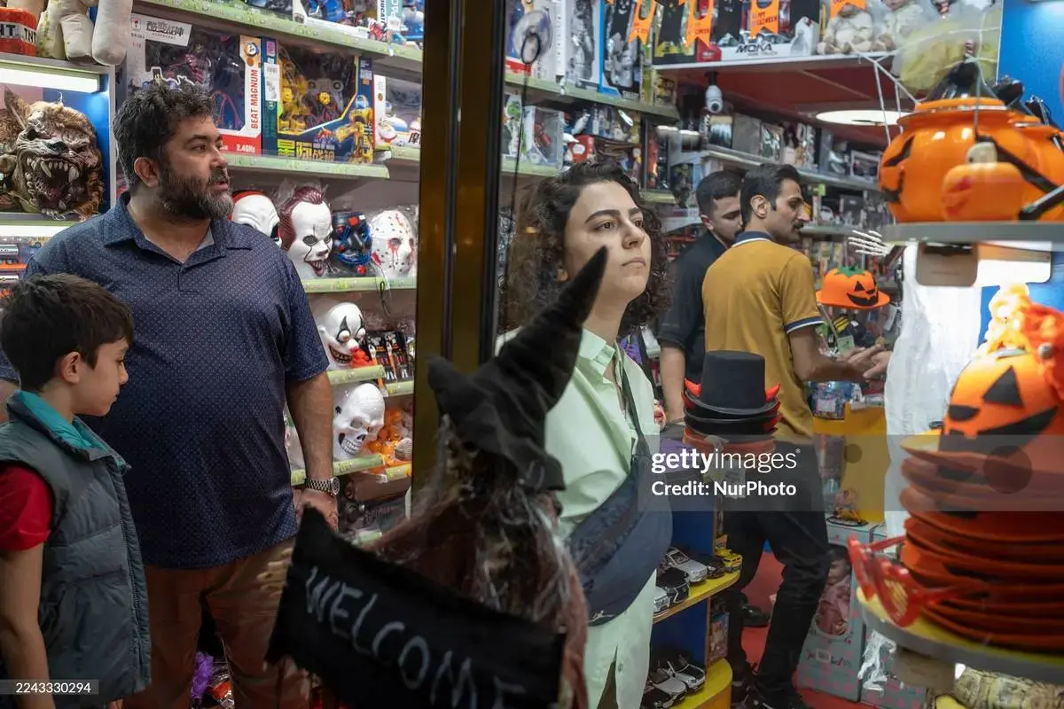 حال و هوای هالووین در خیابان‌های تهران