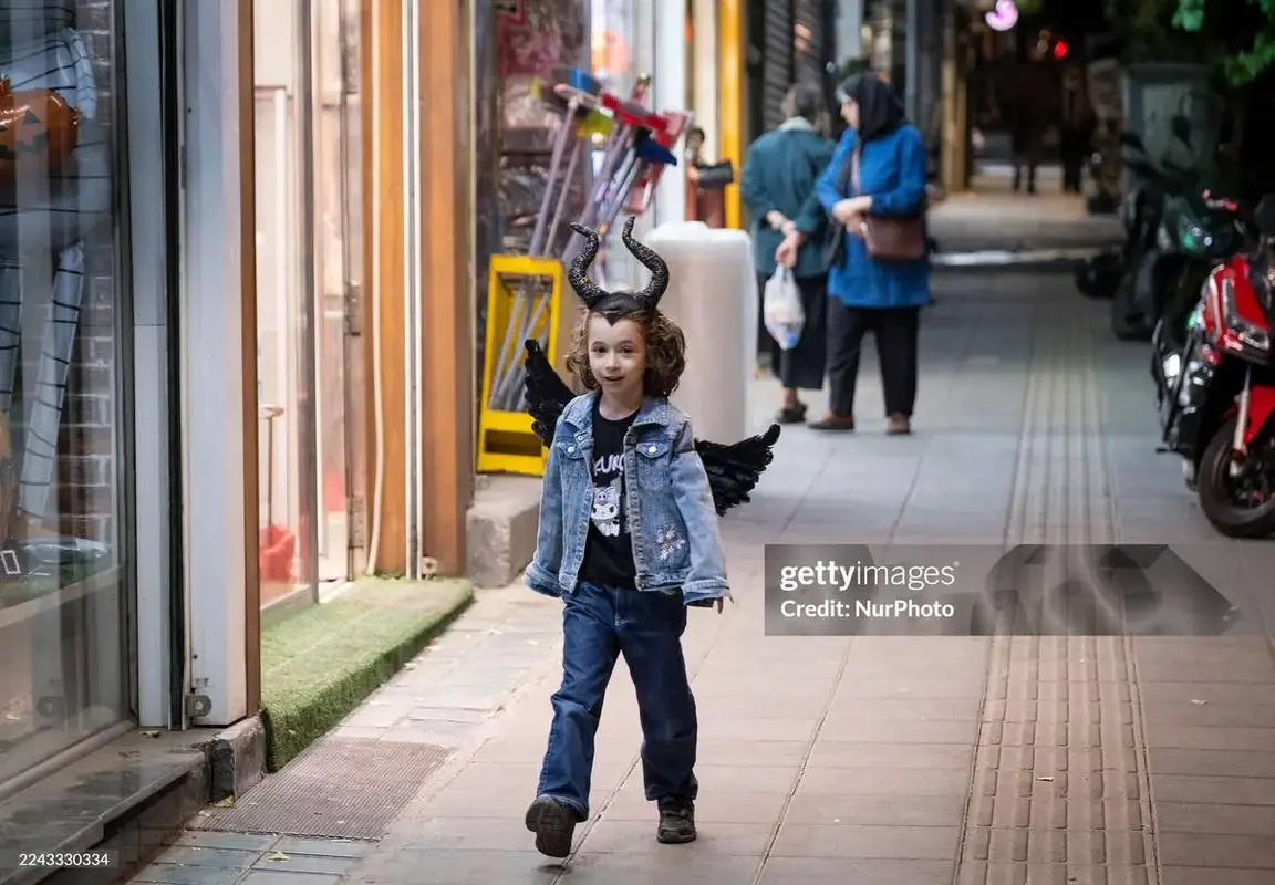 حال و هوای هالووین در خیابان‌های تهران