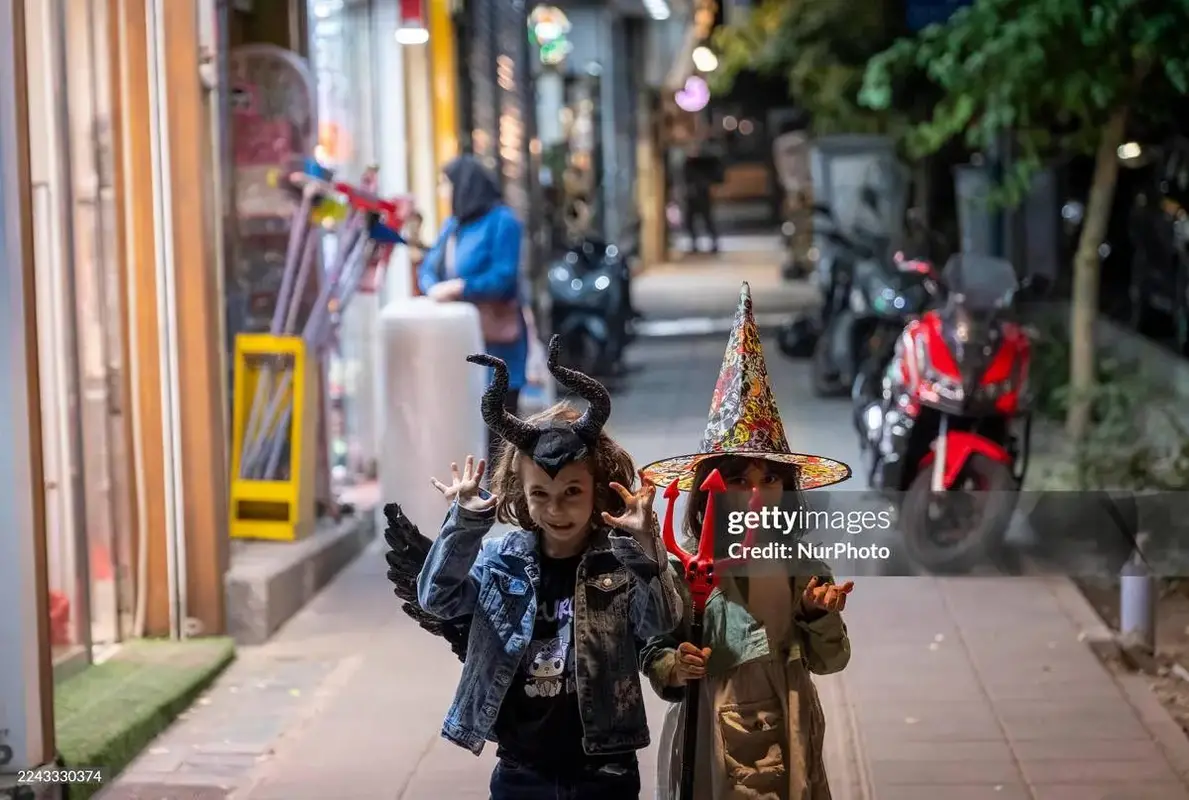 حال و هوای هالووین در خیابان‌های تهران