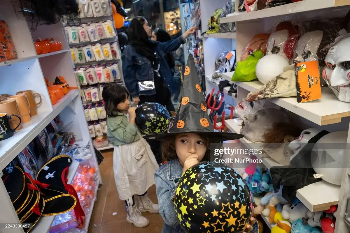 حال و هوای هالووین در خیابان‌های تهران