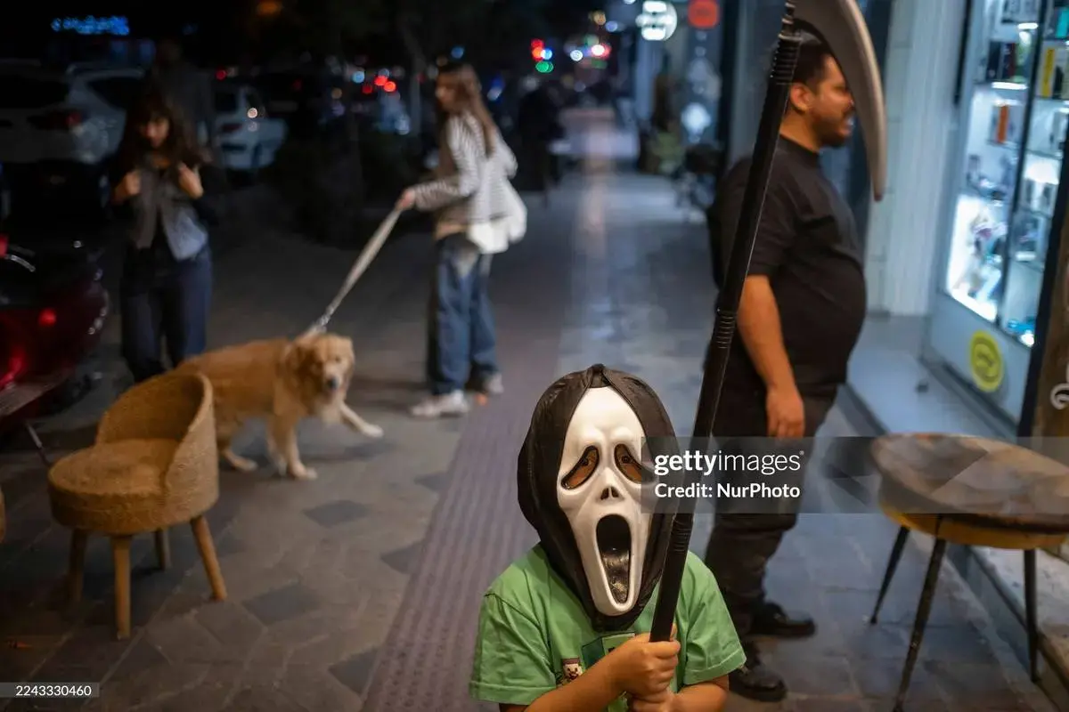 حال و هوای هالووین در خیابان‌های تهران