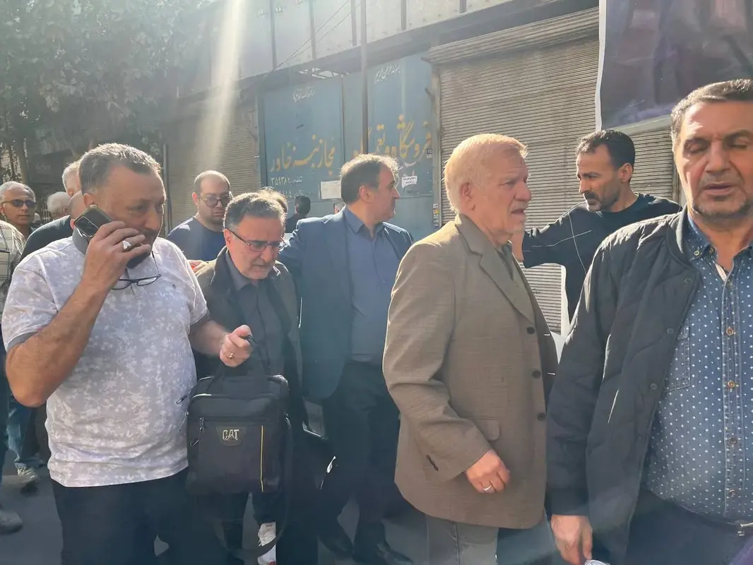 مراسم تشییع برادر سید مصطفی تاجزاده