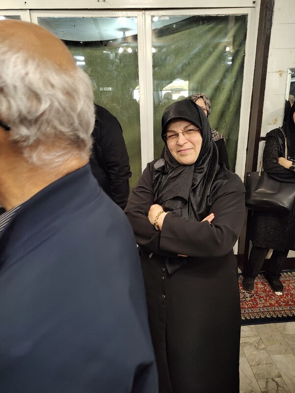 مراسم تشییع برادر سید مصطفی تاجزاده