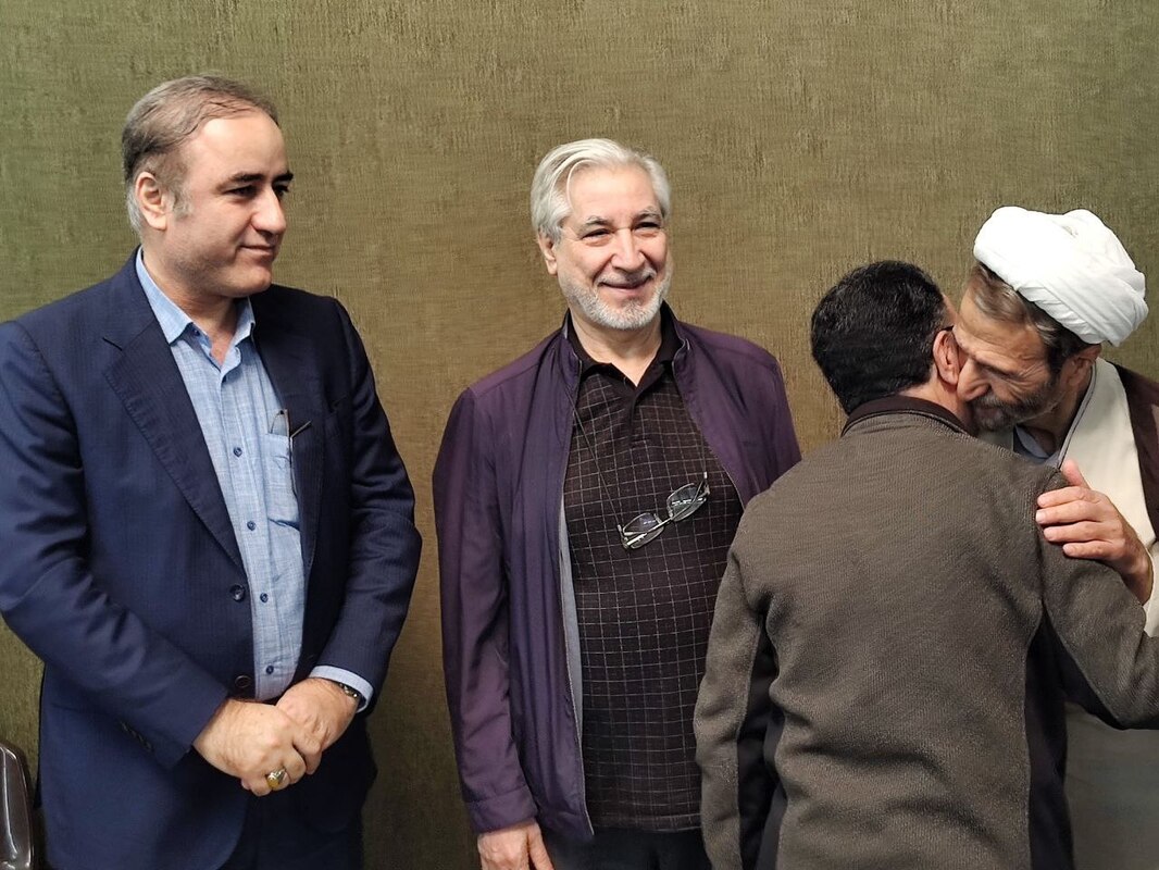 مراسم تشییع برادر سید مصطفی تاجزاده