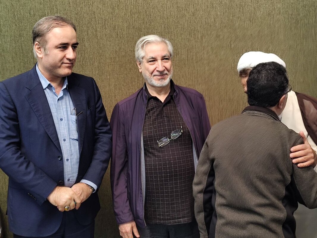 مراسم تشییع برادر سید مصطفی تاجزاده