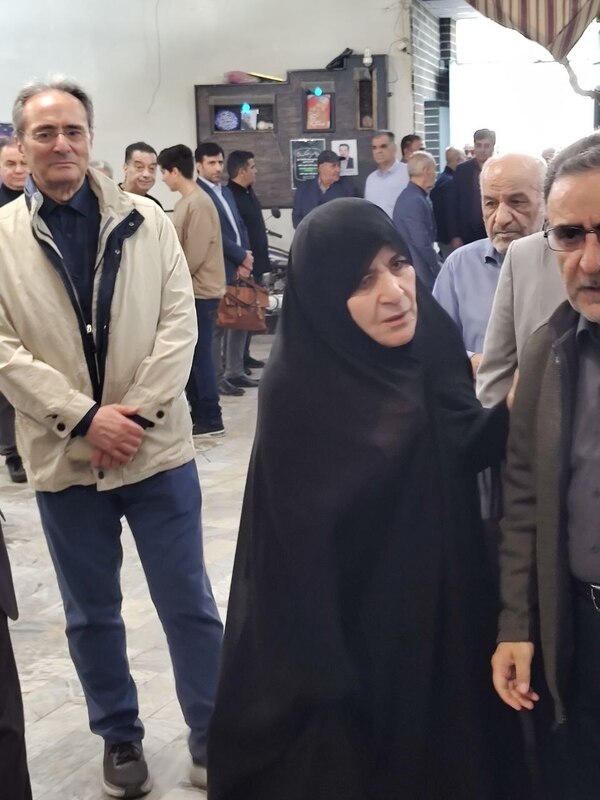 مراسم تشییع برادر سید مصطفی تاجزاده