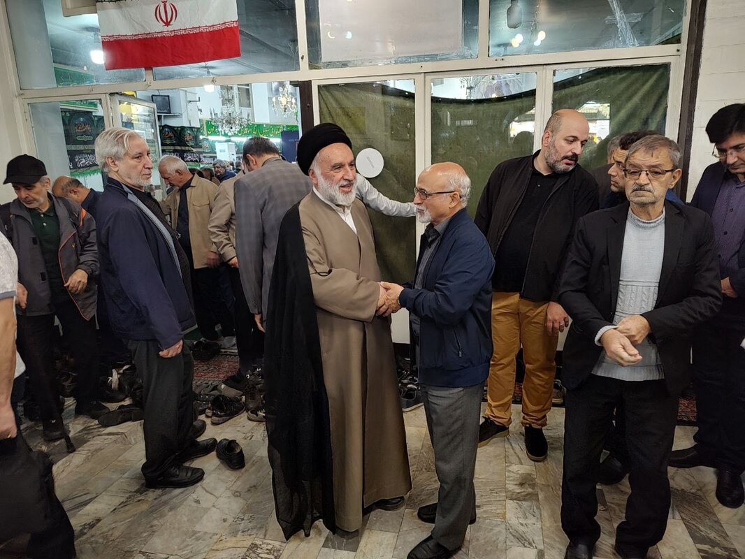 مراسم تشییع برادر سید مصطفی تاجزاده