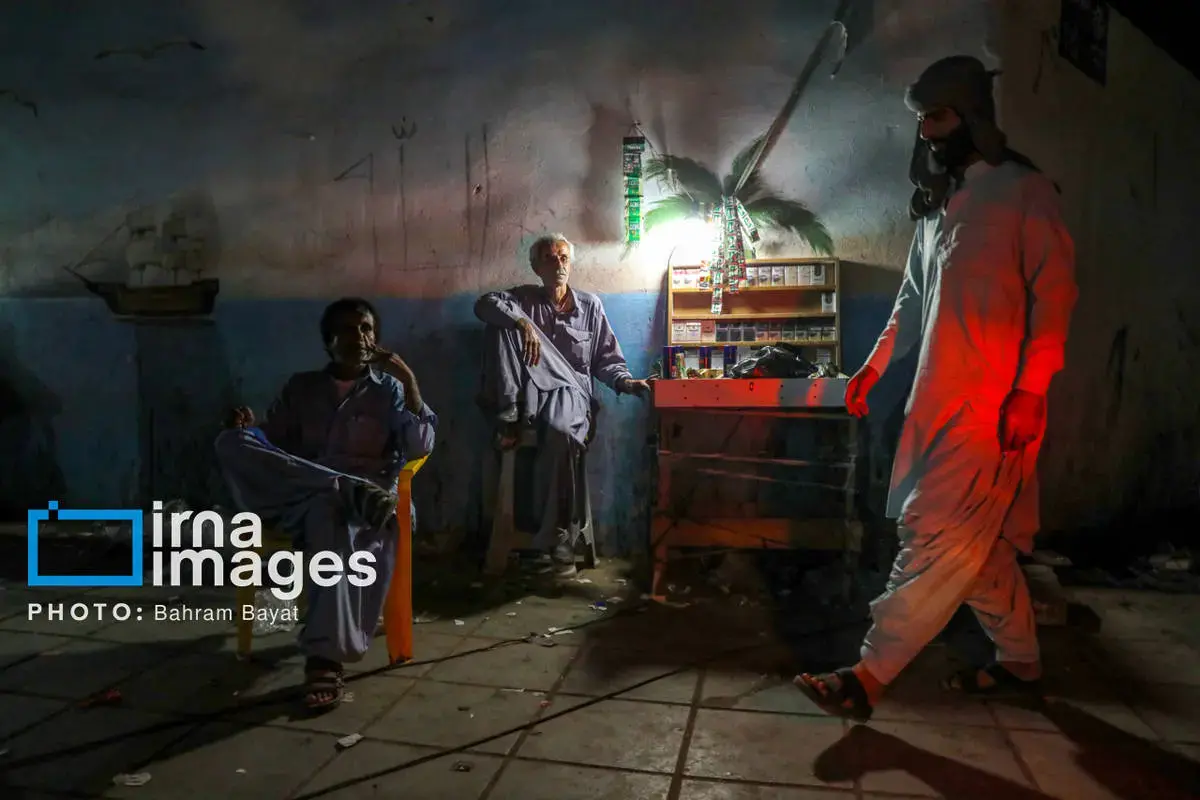 نقاشی طبیعت و فرهنگ بر بوم چابهار