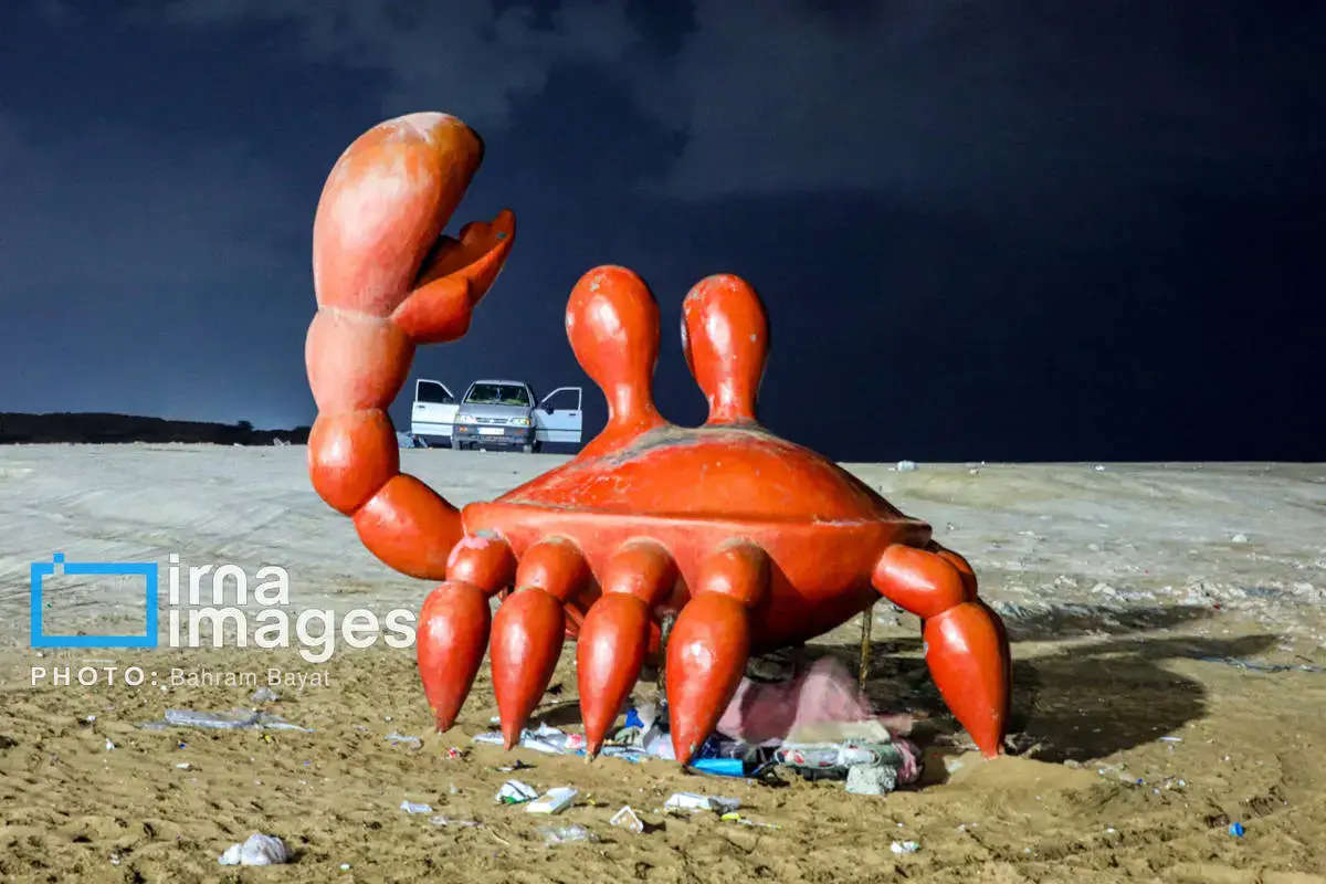 نقاشی طبیعت و فرهنگ بر بوم چابهار