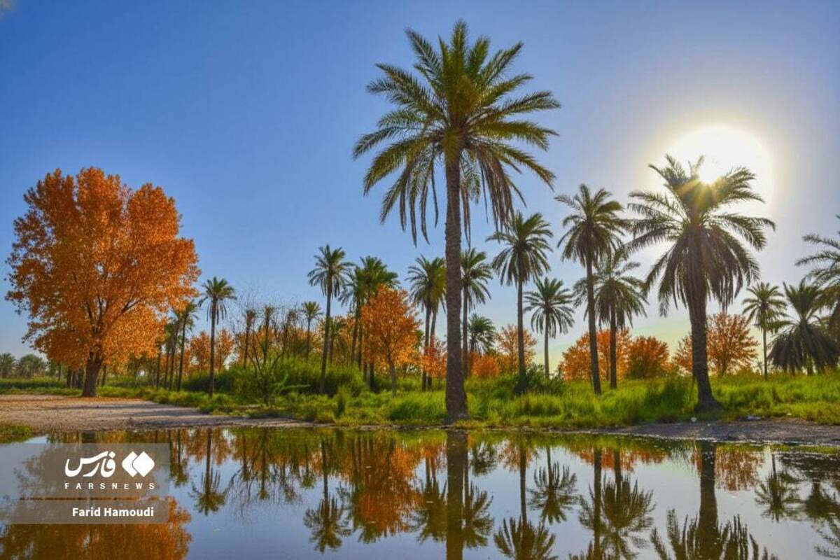 پاییز آبادان و خرمشهر از نگاه هوش مصنوعی