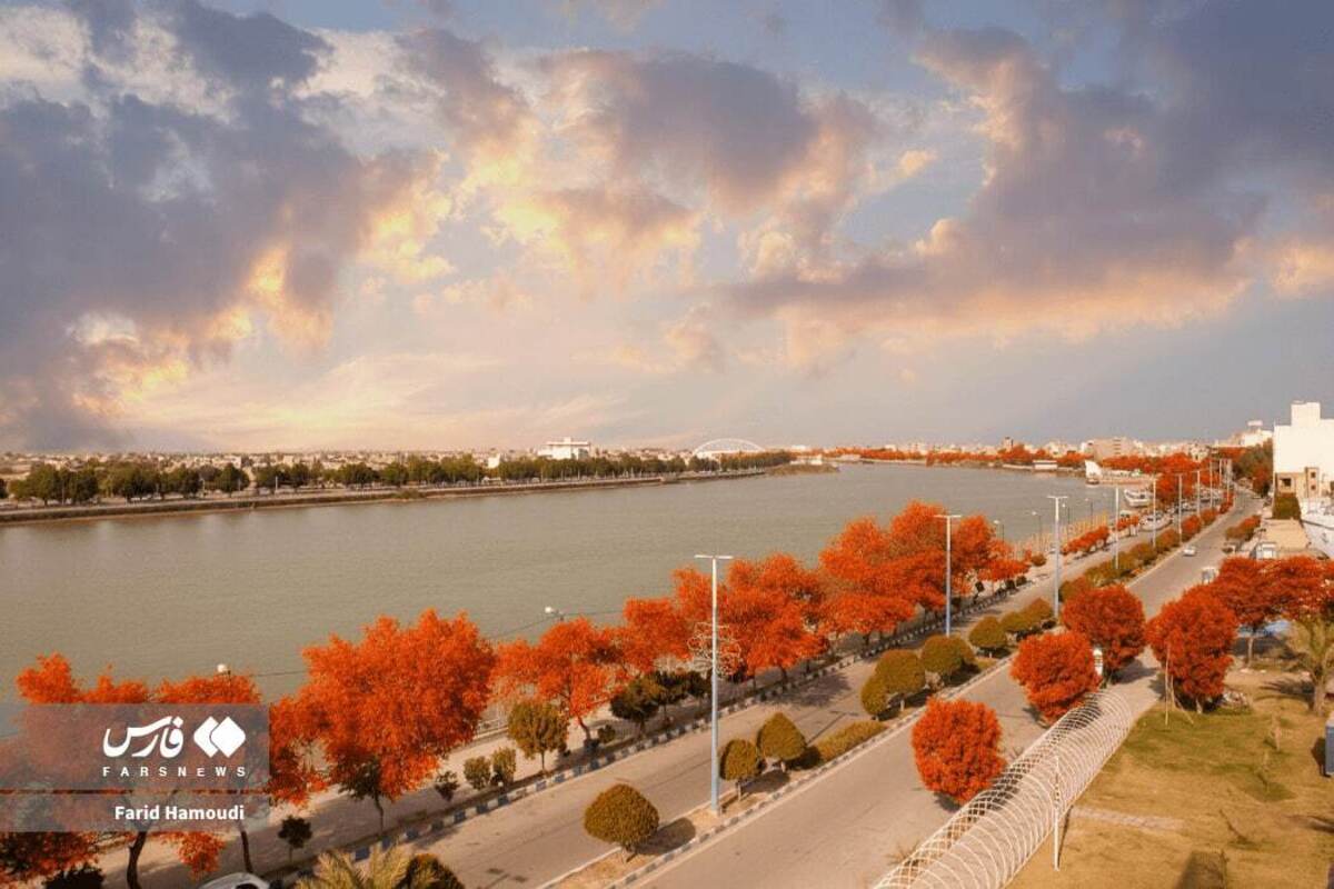 پاییز آبادان و خرمشهر از نگاه هوش مصنوعی