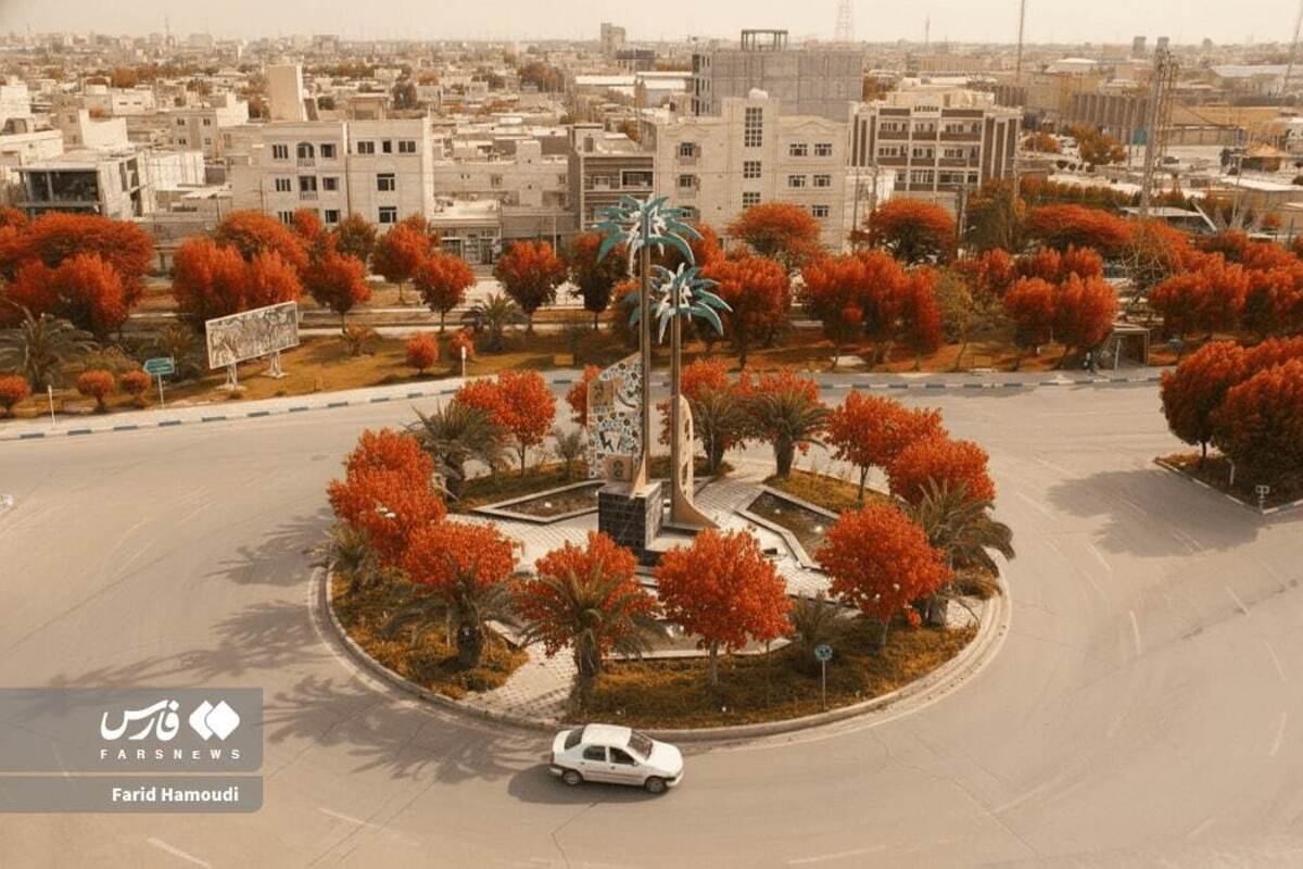 پاییز آبادان و خرمشهر از نگاه هوش مصنوعی